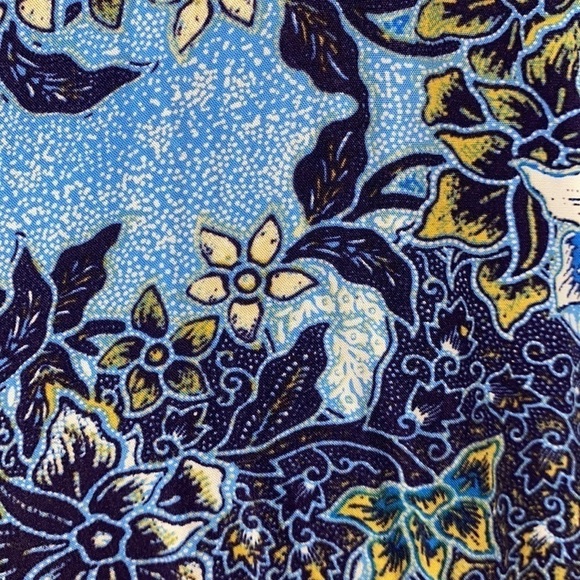 Jack by BB Dakota Blue White Floral Jumpsuit Size‎ Small Halter Elastic Ankle - Picture 5 of 5